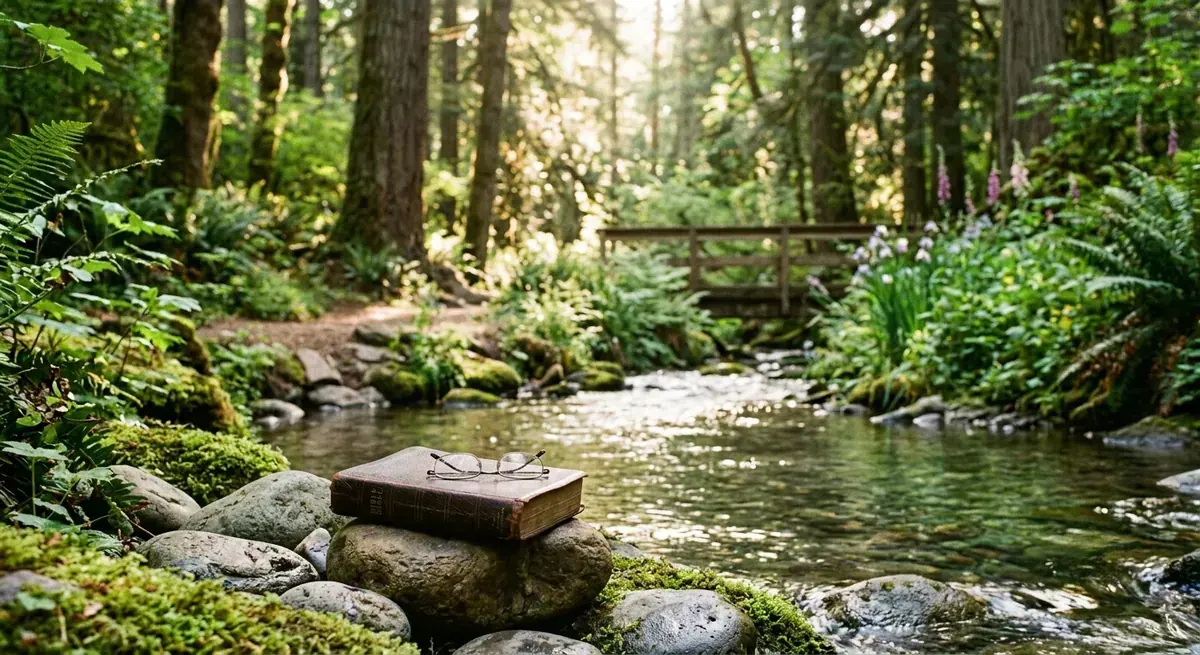 Faith-centered visual for meditating on healing scriptures during cancer care